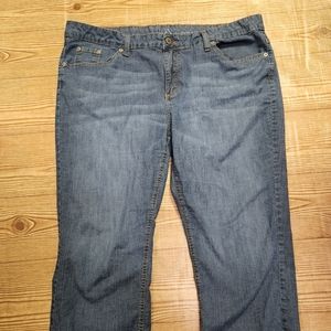 Merona Mid-rise Cropped Jeans Size 18